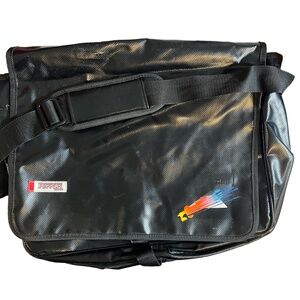Ferrari Gear Messenger Bag Black Racing Graphic Laptop‎ Crossbody